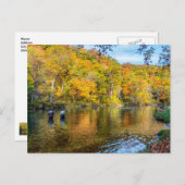 Bennett Printemps Automne Carte postale Pêche (Devant / Derrière)