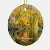 Bennett Spring Autumn Vist Circle Ornament (Links)
