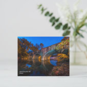 Bennett Spring Bridge Twilight Briefkaart (Staand voorkant)