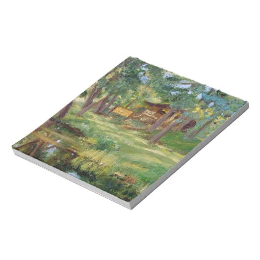 Bennett Springs Spring Uitzicht Tackle Shop Painti Notitieblok (Gedraaid)