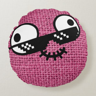 Bennettron Derp Life Cushion Rond Kussen