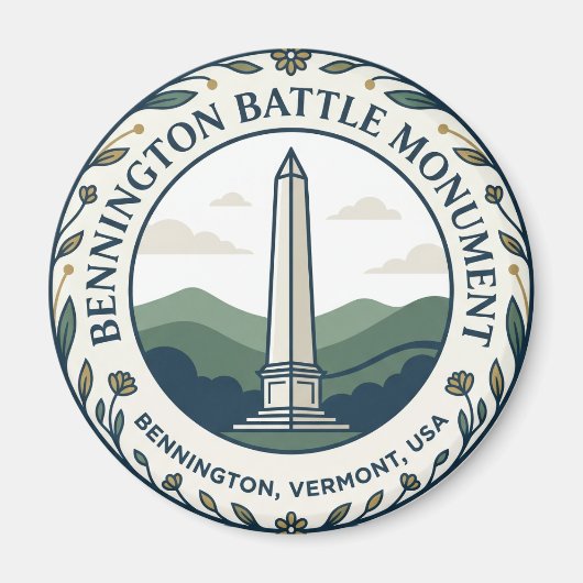 Bennington Battle Monument VS Magneet (Voorkant)