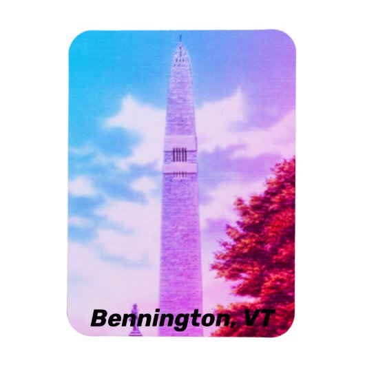 Bennington Monument, Old Bennington, Vermont Magneet (Verticaal)