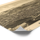 Bennington, Vermont Green Mountains  Poster (Hoek)