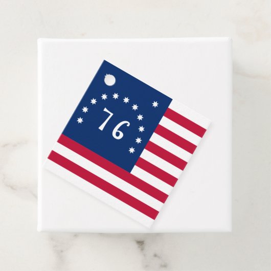 Bennington's Banner: De 76 Amerikaanse Battle Flag Bedankjes Labels (In situ)