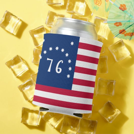 Bennington's Banner: De 76 Amerikaanse Battle Flag Blikjeskoeler (Insitu Zomer)