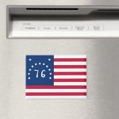 Bennington's Banner: De 76 Amerikaanse Battle Flag Magneet (Insitu (Vaatwasser))