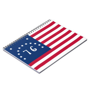Bennington's Banner: De 76 Amerikaanse Battle Flag Notitieboek