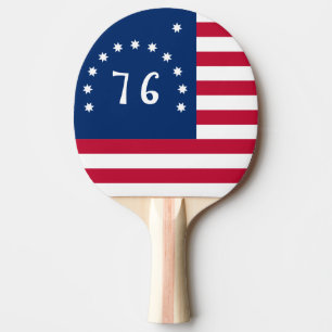 Bennington's Banner: De 76 Amerikaanse Battle Flag Tafeltennisbatje