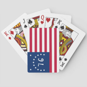 Bennington's Banner: De 76 Amerikaanse oorlogsvaan Pokerkaarten