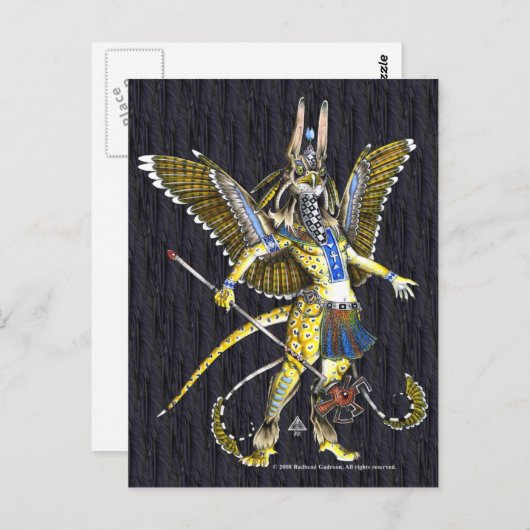 Bennu-Nahroe Briefkaart (Voorkant / Achterkant)