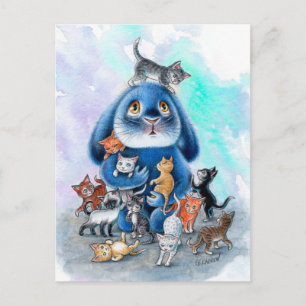 Benny Blue - Briefkaart voor cateringdoeleinden