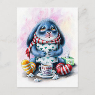 Benny Blue - Carte postale de bon rétablissement