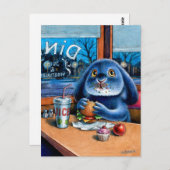 Benny Blue - Carte postale de restaurant (Devant / Derrière)