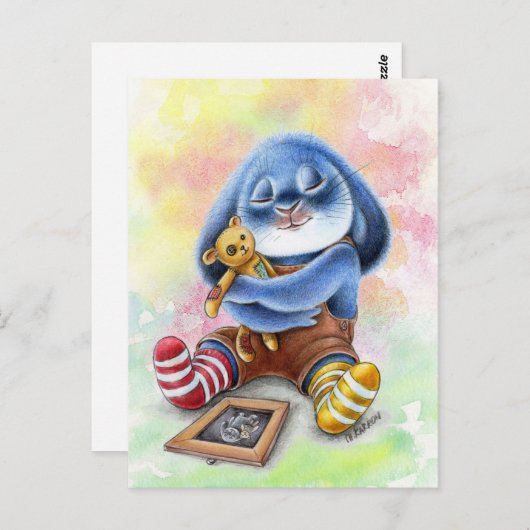 Benny Blue - Carte postale de souvenirs (Devant / Derrière)