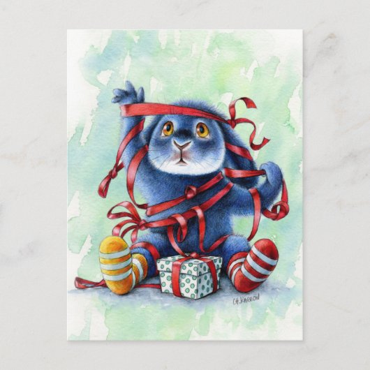 Benny Blue - Carte postale emmêlée (Devant)