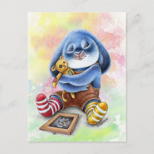 Benny Blue - Carte postale Souvenirs (Devant)