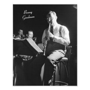 Benny Goodman Foto Afdruk