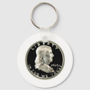 Benny Half Dollar Sleutelhanger