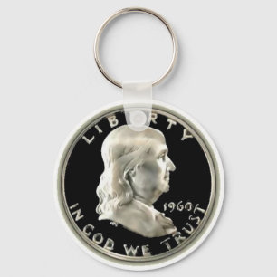 Benny Half Dollar Sleutelhanger