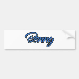 Benny Nom Autocollants Stickers Autocollant pour v