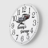 Benny's Classic Car Garage Grande Horloge (Angle)