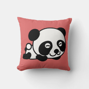 Benoemd Panda Kussen