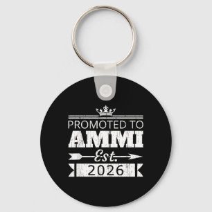 Benoemd tot Ammi Est 2026 Nieuwe Oom Onthul Vintag Sleutelhanger
