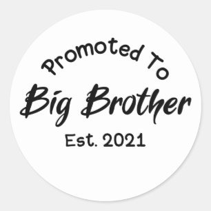 Benoemd tot Big Brother Est 2021 Ronde Sticker