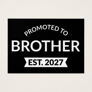Benoemd tot broer Est 2027 Big Brother II Visitekaartje