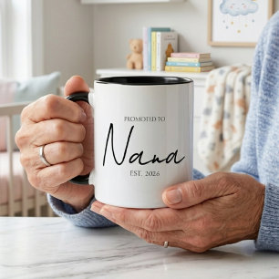 Benoemd tot elegante oma EST Jaar Schrift Mok