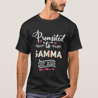 Benoemd tot Gamma 2023 Schattige Zwangerschapsaank T-shirt
