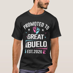 Benoemd tot geweldige overgrootvader Est 2026 Zwan T-shirt