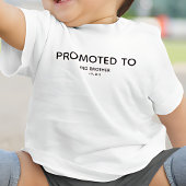 Benoemd tot grote broer zwangerschapsaankondiging kinder shirts