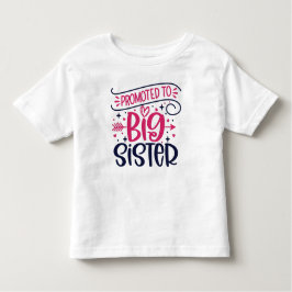 Benoemd tot grote zus kinder shirts