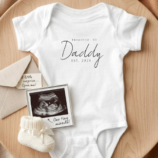 Benoemd tot lieve papa EST-jaar aankondiging Romper