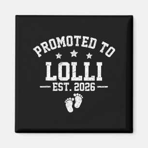 Benoemd tot Lolli Est 2026 Baby Aankondiging Magneet
