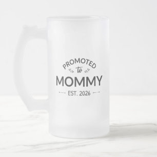 Benoemd tot mama Est. 2026 II Matglas Bierpul