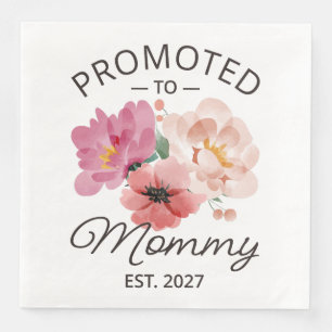 Benoemd tot mama Est 2027 Nieuwe mama-aankondiging Servet