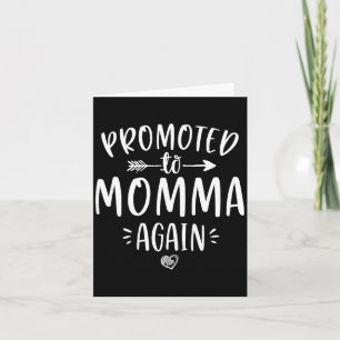 Benoemd tot mama nieuwe moeder cadeau mama te zijn kaart