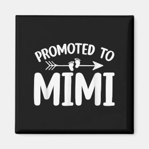 Benoemd tot Mimi Cute Zwangerschapsaankondiging Ee Magneet