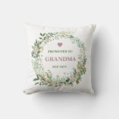 Benoemd tot oma - Oprichtingsjaar 2025 Kussen (Voorkant)