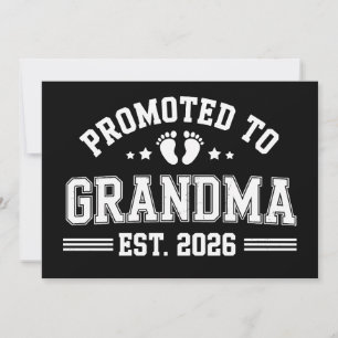 Benoemd tot oma vanaf 2026 Baby Aankondiging