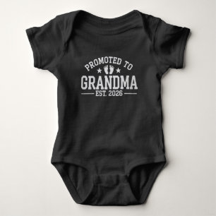 Benoemd tot oma vanaf 2026 Grootouders Baby Romper