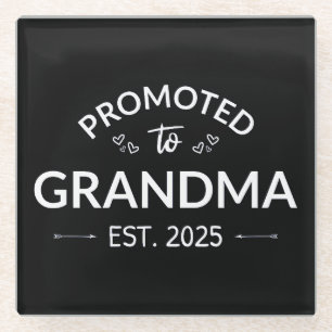 Benoemd tot oma Verw. 2025 II Glazen Onderzetter