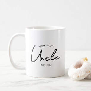 Benoemd tot Oom EST Nieuw Oom Cadeau Koffiemok