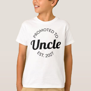 Benoemd tot oom Verw. 2027 Nieuwe oom I T-shirt