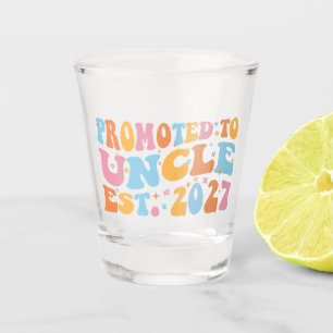 Benoemd tot oom Verwacht 2027 Nieuwe oom Shot Glas