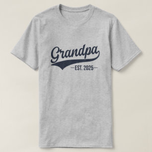 Benoemd tot opa 2025 Opa wordt 2025 T-shirt