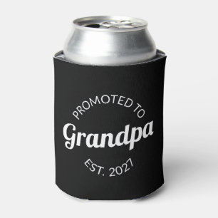 Benoemd tot Opa Est 2021 Nieuwe Papa I Blikjeskoeler